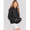 imageANRABESS Women Hoodies Oversized Fleece Long Sleeve Comfy Casual Basic Pullover Sweatshirts 2025 Fall Outfits SweaterBlack