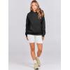 imageANRABESS Women Hoodies Oversized Fleece Long Sleeve Comfy Casual Basic Pullover Sweatshirts 2025 Fall Outfits SweaterBlack