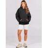 imageANRABESS Women Hoodies Oversized Fleece Long Sleeve Comfy Casual Basic Pullover Sweatshirts 2025 Fall Outfits SweaterBlack