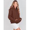 imageANRABESS Women Hoodies Oversized Fleece Long Sleeve Comfy Casual Basic Pullover Sweatshirts 2025 Fall Outfits SweaterBrown