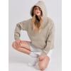 imageANRABESS Women Hoodies Oversized Fleece Long Sleeve Comfy Casual Basic Pullover Sweatshirts 2025 Fall Outfits SweaterDeep Khaki