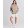 imageANRABESS Women Hoodies Oversized Fleece Long Sleeve Comfy Casual Basic Pullover Sweatshirts 2025 Fall Outfits SweaterDeep Khaki