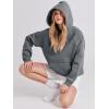 imageANRABESS Women Hoodies Oversized Fleece Long Sleeve Comfy Casual Basic Pullover Sweatshirts 2025 Fall Outfits SweaterGrey