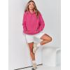 imageANRABESS Women Hoodies Oversized Fleece Long Sleeve Comfy Casual Basic Pullover Sweatshirts 2025 Fall Outfits SweaterHot Pink