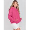 imageANRABESS Women Hoodies Oversized Fleece Long Sleeve Comfy Casual Basic Pullover Sweatshirts 2025 Fall Outfits SweaterHot Pink