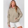 imageANRABESS Women Hoodies Oversized Fleece Long Sleeve Comfy Casual Basic Pullover Sweatshirts 2025 Fall Outfits SweaterKhaki