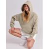 imageANRABESS Women Hoodies Oversized Fleece Long Sleeve Comfy Casual Basic Pullover Sweatshirts 2025 Fall Outfits SweaterKhaki