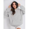 imageANRABESS Women Hoodies Oversized Fleece Long Sleeve Comfy Casual Basic Pullover Sweatshirts 2025 Fall Outfits SweaterLight Grey