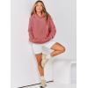 imageANRABESS Women Hoodies Oversized Fleece Long Sleeve Comfy Casual Basic Pullover Sweatshirts 2025 Fall Outfits SweaterPeach