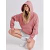 imageANRABESS Women Hoodies Oversized Fleece Long Sleeve Comfy Casual Basic Pullover Sweatshirts 2025 Fall Outfits SweaterPeach