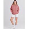 imageANRABESS Women Hoodies Oversized Fleece Long Sleeve Comfy Casual Basic Pullover Sweatshirts 2025 Fall Outfits SweaterPeach