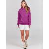 imageANRABESS Women Hoodies Oversized Fleece Long Sleeve Comfy Casual Basic Pullover Sweatshirts 2025 Fall Outfits SweaterPurple