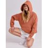 imageANRABESS Women Hoodies Oversized Fleece Long Sleeve Comfy Casual Basic Pullover Sweatshirts 2025 Fall Outfits SweaterRust
