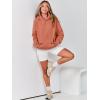 imageANRABESS Women Hoodies Oversized Fleece Long Sleeve Comfy Casual Basic Pullover Sweatshirts 2025 Fall Outfits SweaterRust