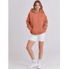 imageANRABESS Women Hoodies Oversized Fleece Long Sleeve Comfy Casual Basic Pullover Sweatshirts 2025 Fall Outfits SweaterRust