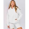 imageANRABESS Women Hoodies Oversized Fleece Long Sleeve Comfy Casual Basic Pullover Sweatshirts 2025 Fall Outfits SweaterWhite