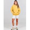imageANRABESS Women Hoodies Oversized Fleece Long Sleeve Comfy Casual Basic Pullover Sweatshirts 2025 Fall Outfits SweaterYellow