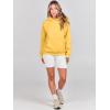 imageANRABESS Women Hoodies Oversized Fleece Long Sleeve Comfy Casual Basic Pullover Sweatshirts 2025 Fall Outfits SweaterYellow