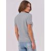 imageANRABESS Womens Short Sleeve Sweaters Wool Blend Crew Neck Sweater Shirts Business Casual Work Tops 2025 Summer OutfitsGrey