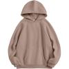 imageANRABESS Women Hoodies Oversized Fleece Long Sleeve Comfy Casual Basic Pullover Sweatshirts 2025 Fall Outfits SweaterLight Khaki