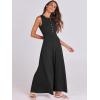 imageANRABESS Women Summer Casual Sleeveless Maxi Sundress Button Fit ampamp Flare ALine Flowy Long Dresses 2025 Beach OutfitsBlack