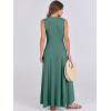 imageANRABESS Women Summer Casual Sleeveless Maxi Sundress Button Fit ampamp Flare ALine Flowy Long Dresses 2025 Beach OutfitsGrass