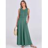 imageANRABESS Women Summer Casual Sleeveless Maxi Sundress Button Fit ampamp Flare ALine Flowy Long Dresses 2025 Beach OutfitsGrass