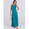 imageANRABESS Women Summer Casual Sleeveless Maxi Sundress Button Fit ampamp Flare ALine Flowy Long Dresses 2025 Beach OutfitsLake