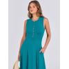 imageANRABESS Women Summer Casual Sleeveless Maxi Sundress Button Fit ampamp Flare ALine Flowy Long Dresses 2025 Beach OutfitsLake