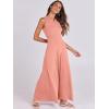 imageANRABESS Women Summer Casual Sleeveless Maxi Sundress Button Fit ampamp Flare ALine Flowy Long Dresses 2025 Beach OutfitsLight Pink