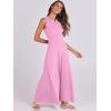 imageANRABESS Women Summer Casual Sleeveless Maxi Sundress Button Fit ampamp Flare ALine Flowy Long Dresses 2025 Beach OutfitsPink