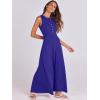 imageANRABESS Women Summer Casual Sleeveless Maxi Sundress Button Fit ampamp Flare ALine Flowy Long Dresses 2025 Beach OutfitsRoyal Blue