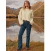 imageANRABESS Womens Oversized Crewneck Long Sleeve Fuzzy Knit Casual Chunky Warm 2025 Fall Pullover Sweaters Top Trendy OutfitsAlmond