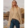 imageANRABESS Womens Oversized Crewneck Long Sleeve Fuzzy Knit Casual Chunky Warm 2025 Fall Pullover Sweaters Top Trendy OutfitsApricot