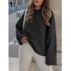 imageANRABESS Womens Oversized Crewneck Long Sleeve Fuzzy Knit Casual Chunky Warm 2025 Fall Pullover Sweaters Top Trendy OutfitsBlack