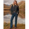 imageANRABESS Womens Oversized Crewneck Long Sleeve Fuzzy Knit Casual Chunky Warm 2025 Fall Pullover Sweaters Top Trendy OutfitsBlack