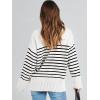 imageANRABESS Womens Oversized Crewneck Long Sleeve Fuzzy Knit Casual Chunky Warm 2025 Fall Pullover Sweaters Top Trendy OutfitsBlack White Stripes