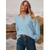 imageANRABESS Womens Oversized Crewneck Long Sleeve Fuzzy Knit Casual Chunky Warm 2025 Fall Pullover Sweaters Top Trendy OutfitsBlue