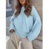 imageANRABESS Womens Oversized Crewneck Long Sleeve Fuzzy Knit Casual Chunky Warm 2025 Fall Pullover Sweaters Top Trendy OutfitsBlue
