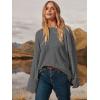 imageANRABESS Womens Oversized Crewneck Long Sleeve Fuzzy Knit Casual Chunky Warm 2025 Fall Pullover Sweaters Top Trendy OutfitsDark Gray