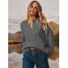 imageANRABESS Womens Oversized Crewneck Long Sleeve Fuzzy Knit Casual Chunky Warm 2025 Fall Pullover Sweaters Top Trendy OutfitsDark Gray