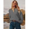imageANRABESS Womens Oversized Crewneck Long Sleeve Fuzzy Knit Casual Chunky Warm 2025 Fall Pullover Sweaters Top Trendy OutfitsGrey