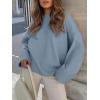 imageANRABESS Womens Oversized Crewneck Long Sleeve Fuzzy Knit Casual Chunky Warm 2025 Fall Pullover Sweaters Top Trendy OutfitsGrey Blue
