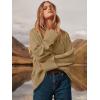 imageANRABESS Womens Oversized Crewneck Long Sleeve Fuzzy Knit Casual Chunky Warm 2025 Fall Pullover Sweaters Top Trendy OutfitsKhaki