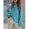 imageANRABESS Womens Oversized Crewneck Long Sleeve Fuzzy Knit Casual Chunky Warm 2025 Fall Pullover Sweaters Top Trendy OutfitsLake