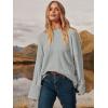 imageANRABESS Womens Oversized Crewneck Long Sleeve Fuzzy Knit Casual Chunky Warm 2025 Fall Pullover Sweaters Top Trendy OutfitsLight Gray