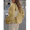 imageANRABESS Womens Oversized Crewneck Long Sleeve Fuzzy Knit Casual Chunky Warm 2025 Fall Pullover Sweaters Top Trendy OutfitsLight Khaki