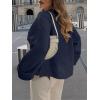 imageANRABESS Womens Oversized Crewneck Long Sleeve Fuzzy Knit Casual Chunky Warm 2025 Fall Pullover Sweaters Top Trendy OutfitsNavy Blue