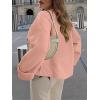 imageANRABESS Womens Oversized Crewneck Long Sleeve Fuzzy Knit Casual Chunky Warm 2025 Fall Pullover Sweaters Top Trendy OutfitsPink