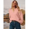 imageANRABESS Womens Oversized Crewneck Long Sleeve Fuzzy Knit Casual Chunky Warm 2025 Fall Pullover Sweaters Top Trendy OutfitsPink